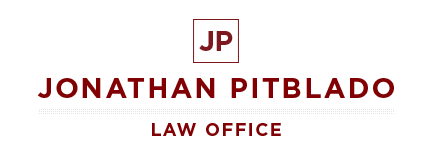 The logo for Jonathan Pitblado Law Office